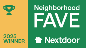 High End Home Cleaning was proudly recognized as a 2025 Neighborhood Fave on Nextdoor — an award based on recommendations and support from local homeowners in the community.